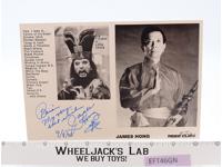 David Lo Pan Big Trouble in Little China James Hong AUTOGRAPHED 6x8 Photo