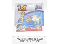 Walmart Buddy Pack Toy Story 3 Hero Woody Buttercup NEW 2009 Disney Pixar Mattel