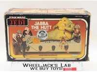 Jabba the Hutt Action Playset 100% Complete Star Wars 1983 Kenner UNUSED MIB