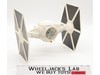 Imperial Tie Fighter WHITE 100% Complete Star Wars 1978 Vintage Kenner Vehicle