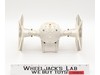 Imperial Tie Fighter WHITE 100% Complete Star Wars 1978 Vintage Kenner Vehicle