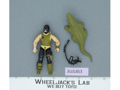 Croc Master V1 G.I. Joe 1987 Hasbro Vintage Action Figure