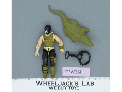 Croc Master V1 G.I. Joe 1987 Hasbro Vintage Action Figure
