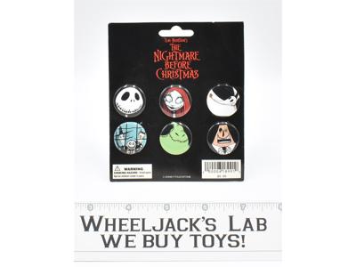 Sally Nightmare Before Christmas Buttons/Metal Pins Set NEW Disney Touchstone