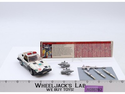 Prowl 100% Complete Vintage G1 Transformers Hasbro Action Figure