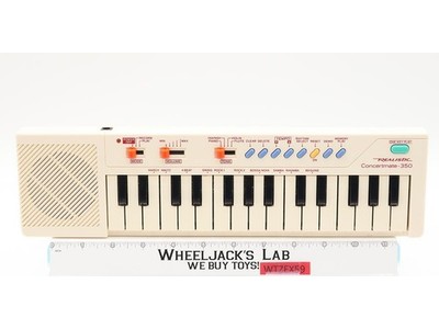 Concertmate 350 Portable Electronic Musical Instrument 1995 Realistic Works!