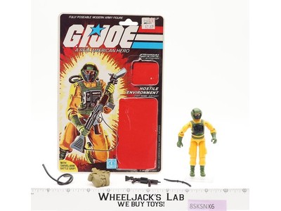 Airtight V1 100% Complete W/Cardback G.I. Joe 1985 Hasbro Vintage Action Figure