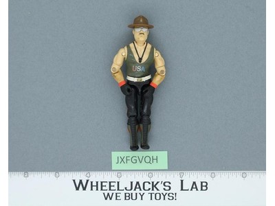 Sgt. Slaughter V1 G.I. Joe 1985 Hasbro Vintage Action Figure