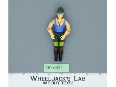 Sgt. Slaughter V4 G.I. Joe 1989 Hasbro Vintage Action Figure