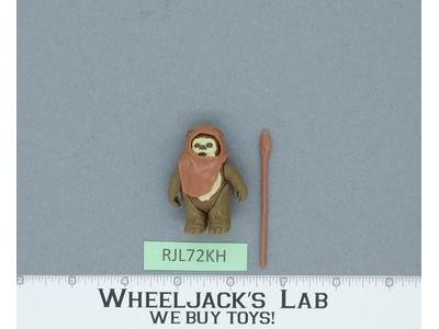 Wicket Ewok 100% Complete NO COO Star Wars ROTJ 1984 Kenner Figure NO REPRO