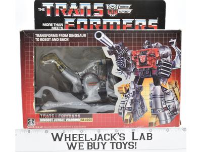 Sludge NEAR MINT FIGURE MIB 100% Complete H 1985 Vintage Hasbro G1 Transformers