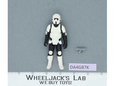 Biker Scout 100% Complete TAIWAN Star Wars ROTJ 1983 Kenner Figure NO REPRO