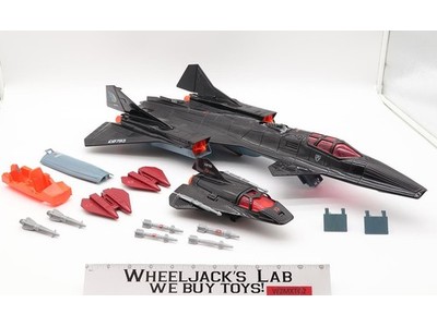 Cobra Night Raven S3P 100% Complete GI Joe 1986 Hasbro Action Figure Vehicle