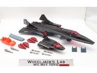 Cobra Night Raven S3P 100% Complete GI Joe 1986 Hasbro Action Figure Vehicle