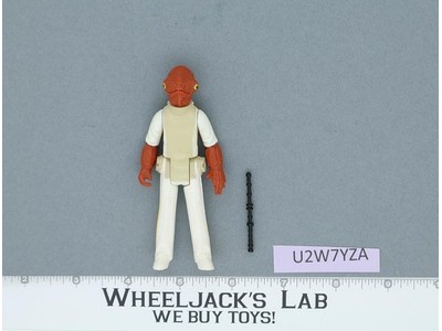 Admiral Ackbar TAIWAN 100% Complete Star Wars ROTJ 1983 Vintage Kenner NO REPRO