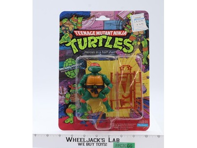 Michaelangelo Hard Head 10-Back Teenage Mutant Ninja Turtle Playmates NEW SEALED