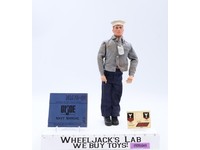 Action Sailor Navy Painted Head Red 12" GI Joe 1964 Hasbro Vintage