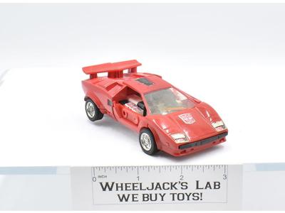Sideswipe Vintage Hasbro 1984 G1 Transformers Action Figure MISSING DOOR