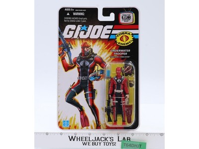 Cobra Diver GI Joe Cartoon Series 2008 Hasbro Action Figure NEW MOSC SEALED