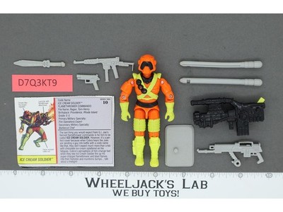 Ice Cream Soldier V1 100% Complete 1994 G.I. Joe Hasbro Vintage Action Figure