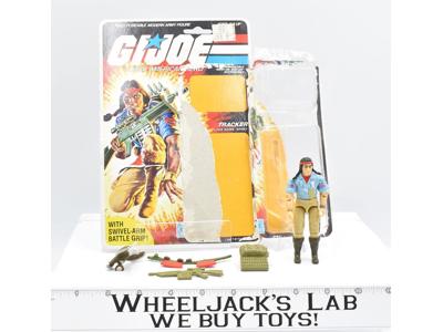 Spirit Tracker 100% Complete W Cardback 1984 GI Joe Hasbro Action Figure Vintage