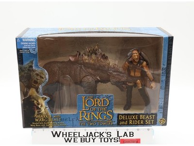 Sharku W/ Warg Beast The Lord of the Rings The Two Towers 2002 ToyBiz NEW SEALED