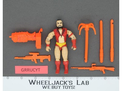 Zangief V1 100% Complete 1993 GI Joe ARAH Hasbro Action Figure
