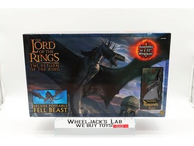 Deluxe Fell Beast Ringwraith Rider LOTR The Return of the King ToyBiz NEW SEALED