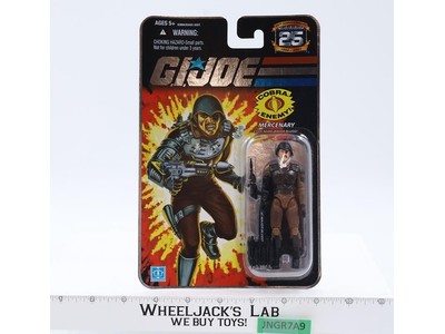 Major Bludd GI Joe 25th Anniversary 2007 Hasbro Action Figure NEW SEALED