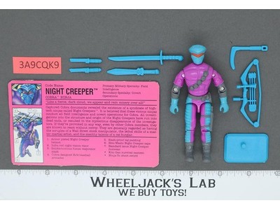 Night Creeper V2 100% Complete G.I. Joe 1992 Hasbro Vintage Action Figure