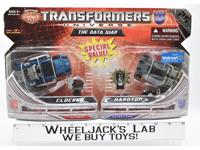 Clocker &amp; Hardtop The Data War 25th Anniversary Walmart Universe 2009 MIB Hasbro