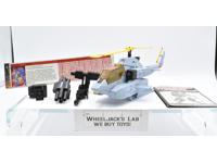 Whirl ~ 100% Complete 1985 Vintage Hasbro G1 Transformers Action Figure W Papers