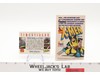 X-Men Hardees 2 Characters with Mini Comic and Gliders Card 1995 Marvel Comics