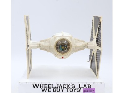 Imperial Tie Fighter WHITE 100% Complete Star Wars 1978 Vintage Kenner Vehicle