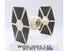 Imperial Tie Fighter WHITE 100% Complete Star Wars 1978 Vintage Kenner Vehicle