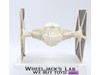 Imperial Tie Fighter WHITE 100% Complete Star Wars 1978 Vintage Kenner Vehicle