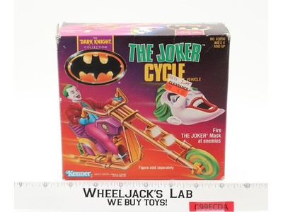 Joker Cycle DC Comics Batman The Dark Knight 1990 Kenner NEW MIB