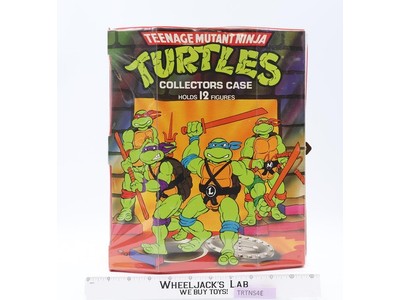 Display Storage Collectors Carry Case W/Trays TMNT Teenage Mutant Ninja Turtles