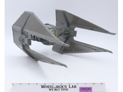 Imperial Tie Interceptor 100% Complete Star Wars ROTJ 1983 Kenner Vehicle