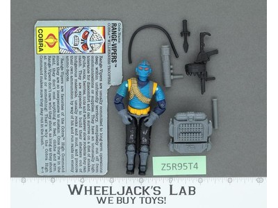 Range-Vipers V1 100% Complete 1990 G.I. Joe Hasbro Vintage Action Figure