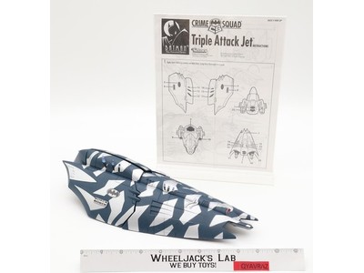 Batman Animated Series Triple Attack Jet Crime Squad Kenner 1994 Vintage Figure