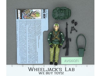 Big Ben V1 100% Complete G.I. Joe 1991 Hasbro Vintage Action Figure