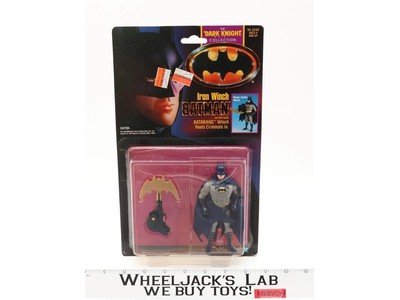 Iron Winch Batman Dark Knight 1990 Kenner Vintage Action Figure NEW MOSC SEALED