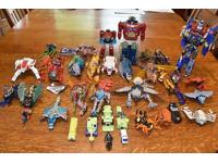 Lot Collection of Vintage Beast Wars Transformers Hasbro Toys Action Figures 2