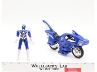 Blue Ranger Shark Cycle Power Rangers MMPR 1995 Bandai Action Figure Vehicle
