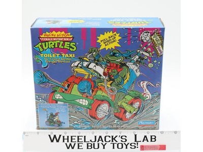 Toilet Taxi Teenage Mutant Ninja Turtles TMNT 1990 Playmates Vehicle NEW SEALED
