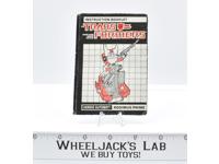 Rodimus Prime Action Figure Instruction Manual Booklet 1986 G1 Transformers