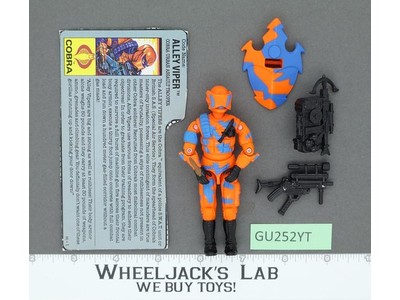 Alley Viper V1 100% Complete G.I. Joe 1989 Hasbro Vintage Action Figure