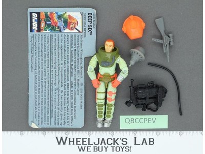 Downtown V1 100% Complete G.I. Joe 1988 Hasbro Vintage Action Figure