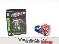 Optimus Prime 100% Complete Transformers Kingdom War for Cybertron 2020 Hasbro